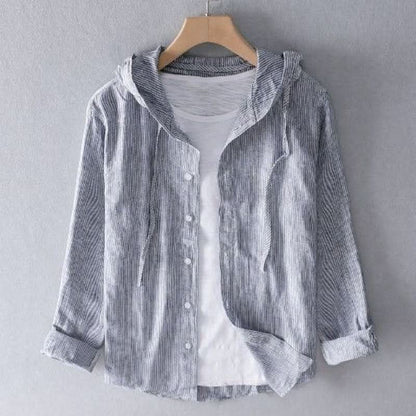 Lorenza | Linen Hoodie