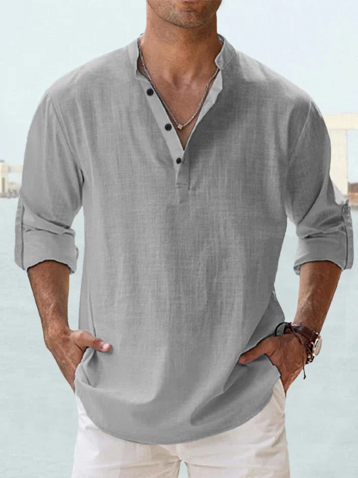 Shoreline | Mens Summer Linen Shirt