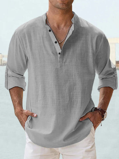 Shoreline | Mens Summer Linen Shirt
