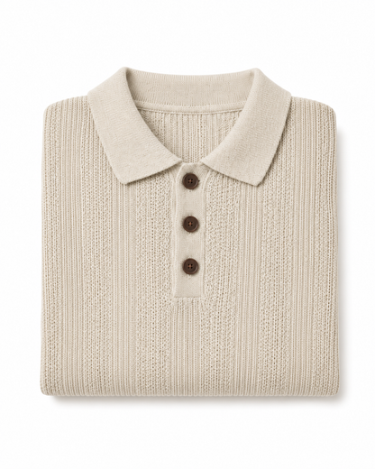 Artoné | Cross Knit Polo