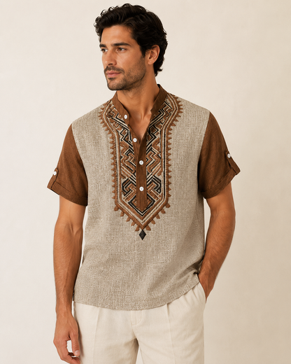Valmont | Boho Premium Linen Shirt
