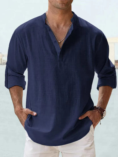 Shoreline | Mens Summer Linen Shirt