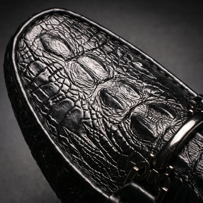 Valmont | Gator-Embossed Loafer