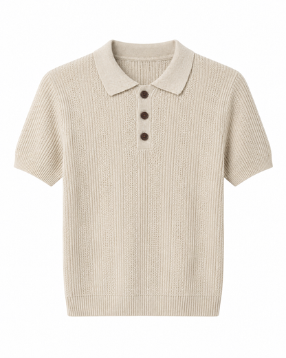 Artoné | Cross Knit Polo