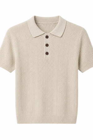 Artoné | Cross Knit Polo