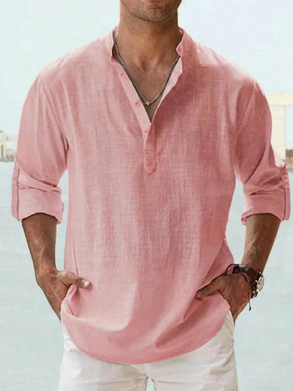 Shoreline | Mens Summer Linen Shirt