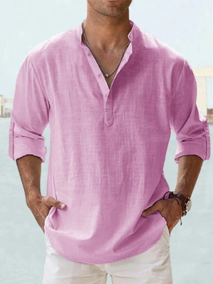 Shoreline | Mens Summer Linen Shirt