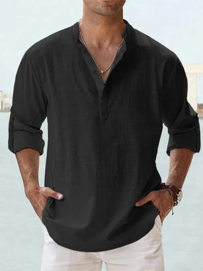 Shoreline | Mens Summer Linen Shirt