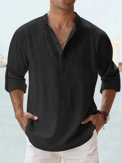 Shoreline | Mens Summer Linen Shirt