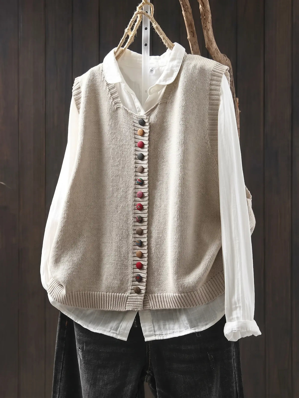 Penrose Knitted Waistcoat