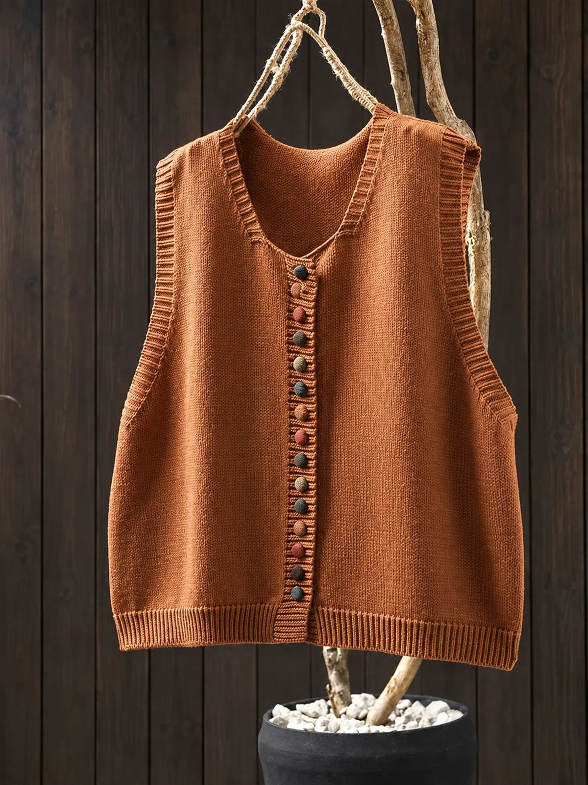 Penrose Knitted Waistcoat