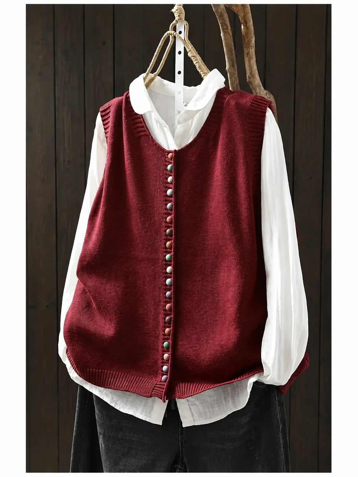 Penrose Knitted Waistcoat